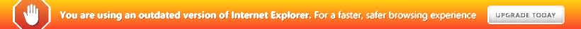 You are using an outdated browser. For a faster, safer browsing experience, upgrade for free today.